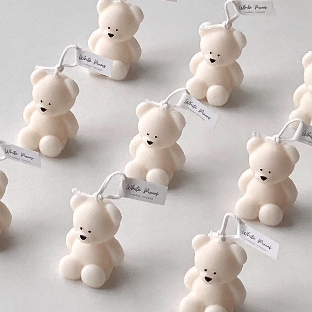 Mini Teddy Candle